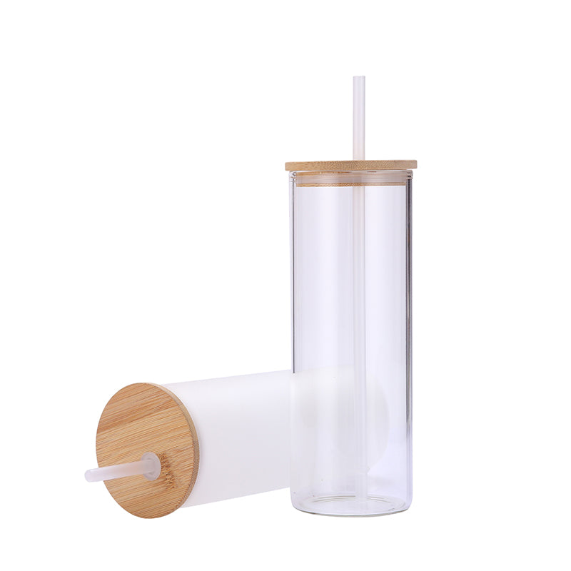 16oz Colored Sublimation Glass Can With Bamboo Lid – LAWSON SUPPLY