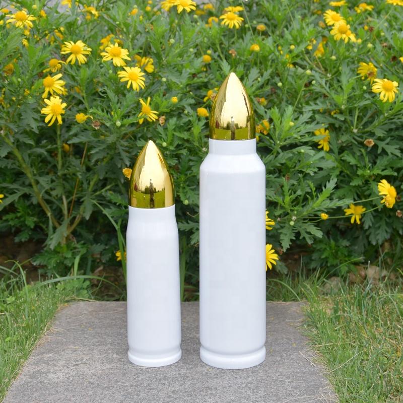 AMMO Bev Bullet Bottle Stainless Steel 17oz 500ml Tumbler Water Insulate  Novelty