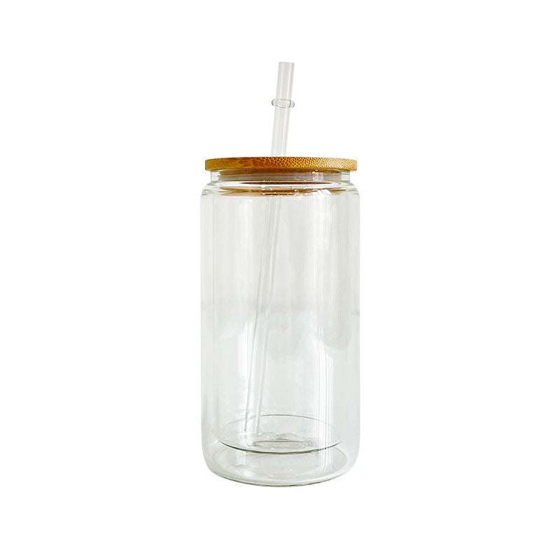 Beer Can Glass with Straw – Dang Designs