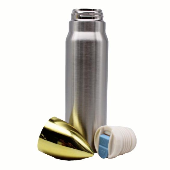17oz  Insulated Bullet Stainless with Leak Proof Lid Vacuum Flask Tumbler
