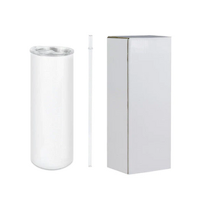 20oz Sublimation Skinny Strainght Tumbler