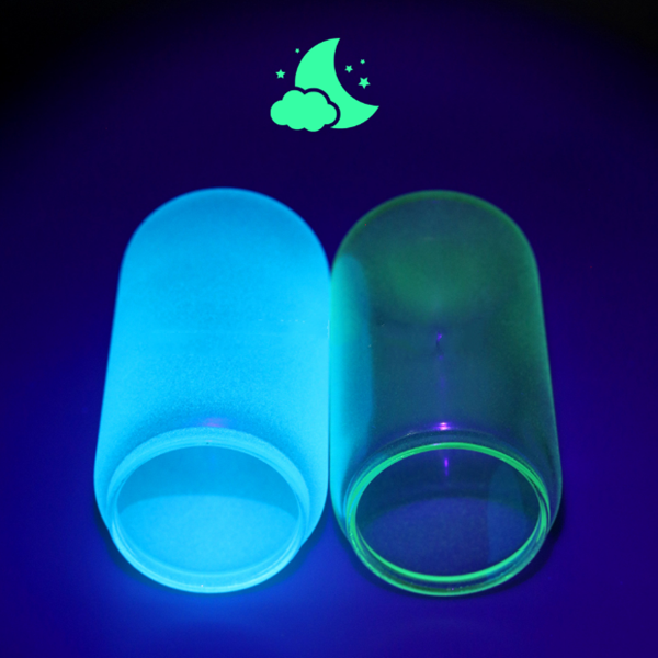 16oz Case (16/32 Units) Glow In Dark Sublimation Matte Beer Glass Can Tumbler
