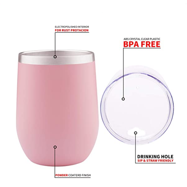 Light Pink Western Boots Wholesale Insulated WINE TUMBLER