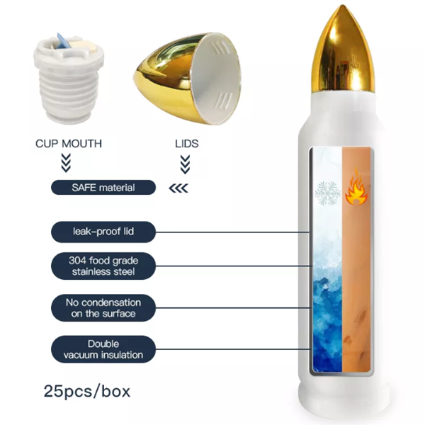 Stainless Steel Vacuum Insulated Water Bottle Bullet Tumbler Water